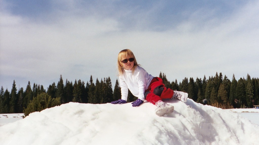 Emma at Leland Snowplay 1