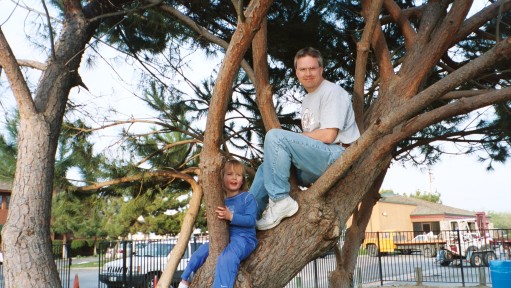 Emma and David in Tree Near Turlock, CA 1