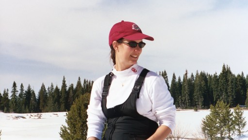 Christy at Leland Snowplay